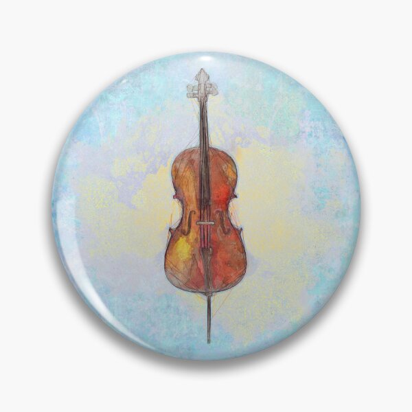 Item preview, Watercolor Cello designed and sold by evisionarts.