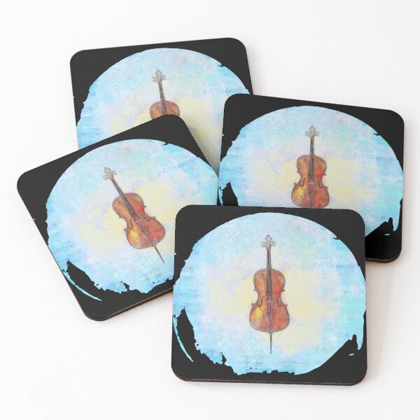 Item preview, Watercolor Cello designed and sold by evisionarts.