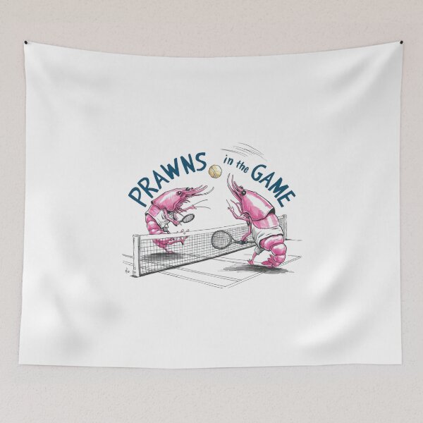 Item preview, Prawns in the Game designed and sold by Gentle40Winks.