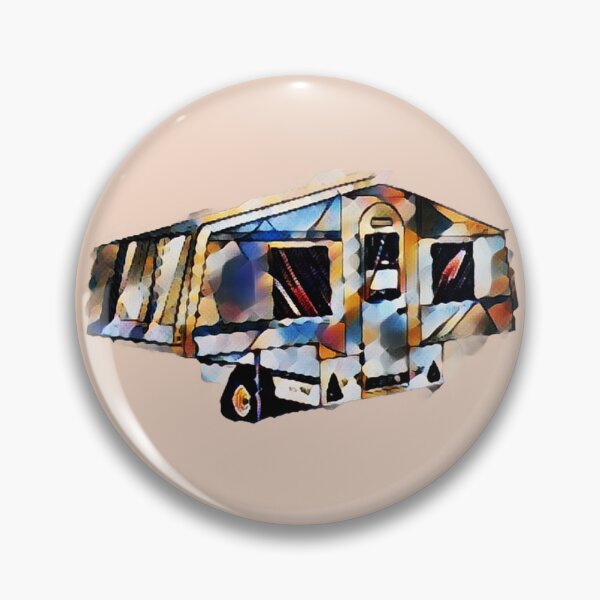 Item preview, Camouflage inspired Trailer Tent designed and sold by BeccaAelishe.