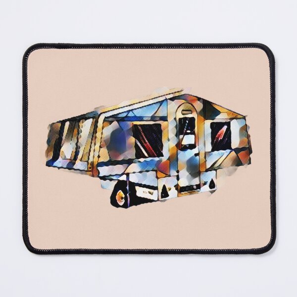Item preview, Camouflage inspired Trailer Tent designed and sold by BeccaAelishe.