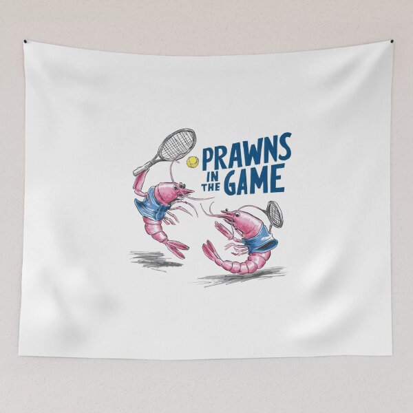 Item preview, Prawns in the Game designed and sold by Gentle40Winks.