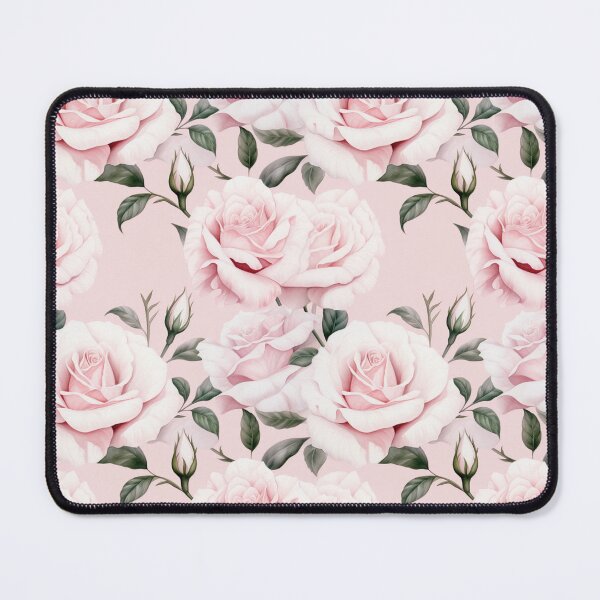 Item preview, Vintage pink roses designed and sold by papercottagest.