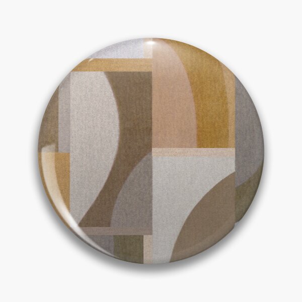 Item preview, Colour Blocks Modern Geometric Pattern - Orange, Brown & Grey designed and sold by Sarah Thorpe Designs .
