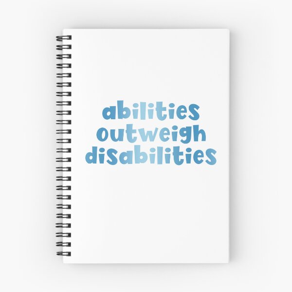 Item preview, Abilities outweigh disabilities  designed and sold by mackenziebriann.