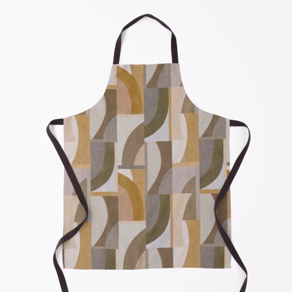 Item preview, Colour Blocks Modern Geometric Pattern - Orange, Brown & Grey designed and sold by Sarah Thorpe Designs .