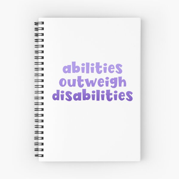 Item preview, Abilities outweigh disabilities  designed and sold by mackenziebriann.