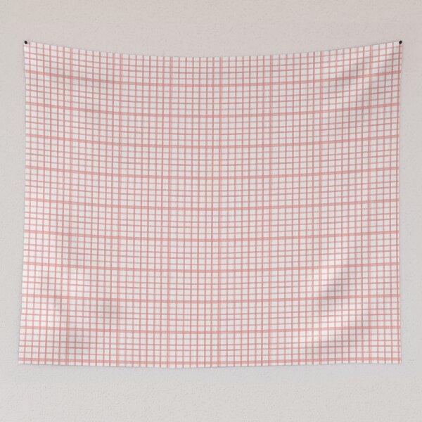 Item preview, Pink Grid Print designed and sold by The Luvly Life Co..