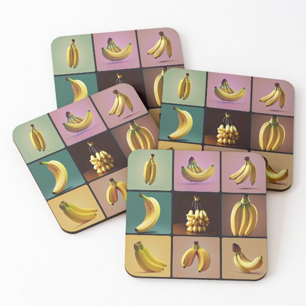 Item preview, BIO Bananas in mosaic // Dancing bananas by BIPHOTO designed and sold by BIPHOTONEWS.