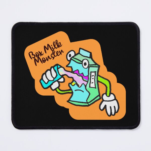 Item preview, Milk Box Monster designed and sold by fantasmahappy.