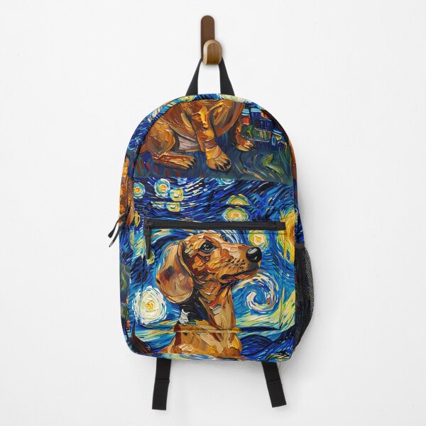 Item preview, Starry Night Dachshund Van Gogh Dog designed and sold by Vangoholic.