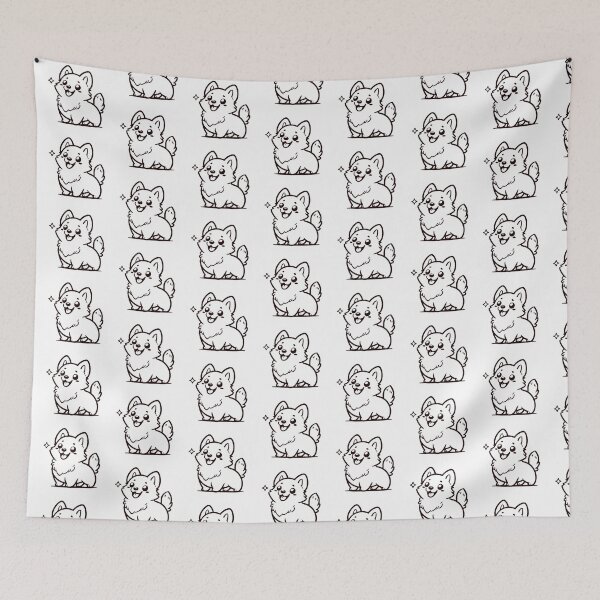 Item preview, Courteous Corgi designed and sold by Catobix.