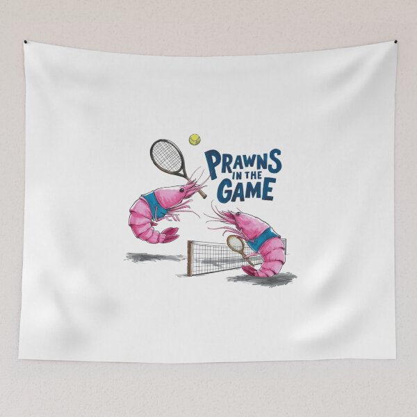 Item preview, Prawns in the Game designed and sold by Gentle40Winks.