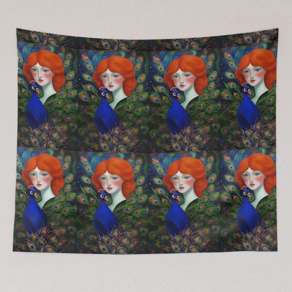 Item preview, A beautiful peacock. Abstraction. designed and sold by Natalia-Vlad.