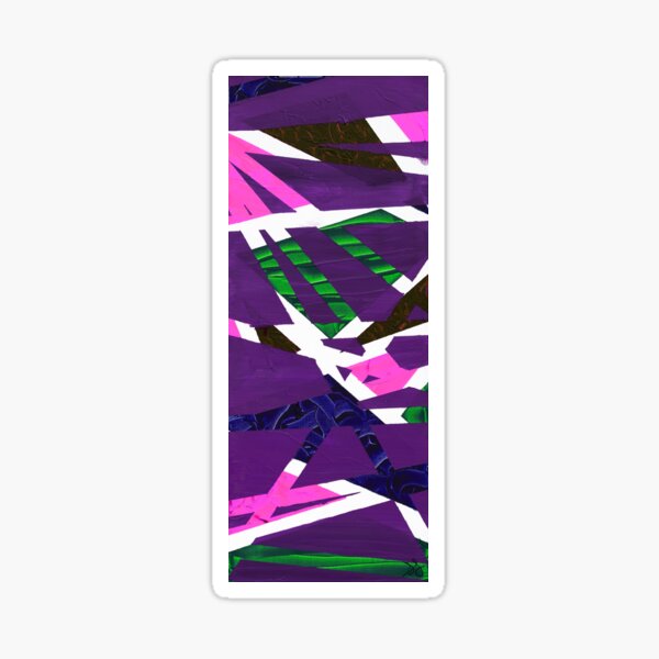 80's - Hot Pink Purple Sticker