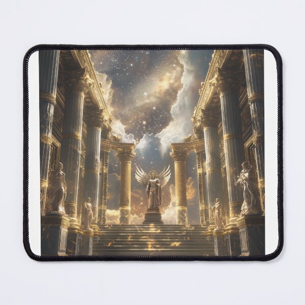 Item preview, majestic scene reminiscent of ancient Greek temples designed and sold by Love-Light-Bite.
