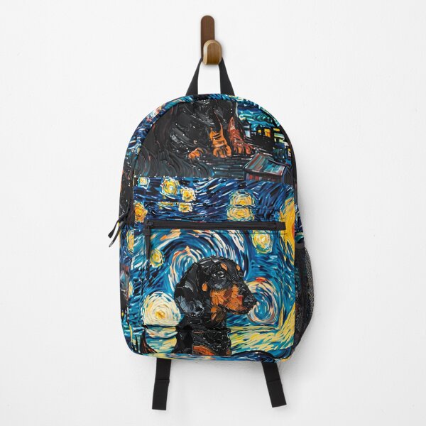 Item preview, Starry Night Dachshund Van Gogh Dog designed and sold by Vangoholic.
