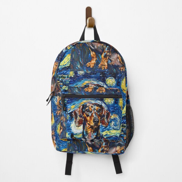 Item preview, Starry Night Dachshund Van Gogh Dog designed and sold by Vangoholic.