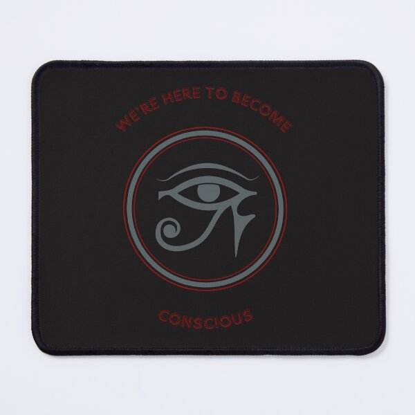Item preview, We Are Here To Become Conscious. Affirmation, Mindfulness. Eye Of Horus. designed and sold by Third-Eye-Realm.