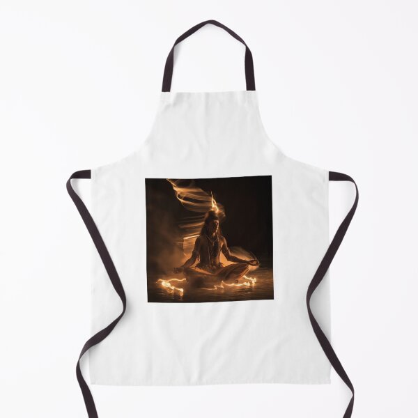 Item preview, serene yogi in a meditative pose designed and sold by Love-Light-Bite.