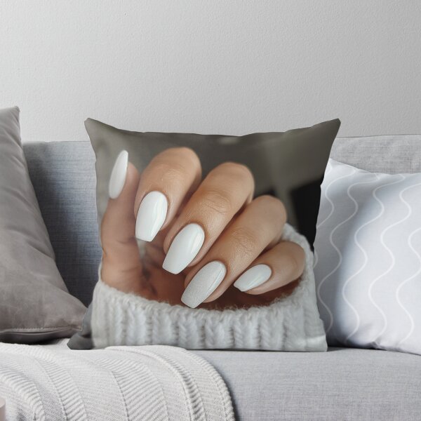 Item preview, hand with beautifully manicured nails, each nail painted designed and sold by Love-Light-Bite.