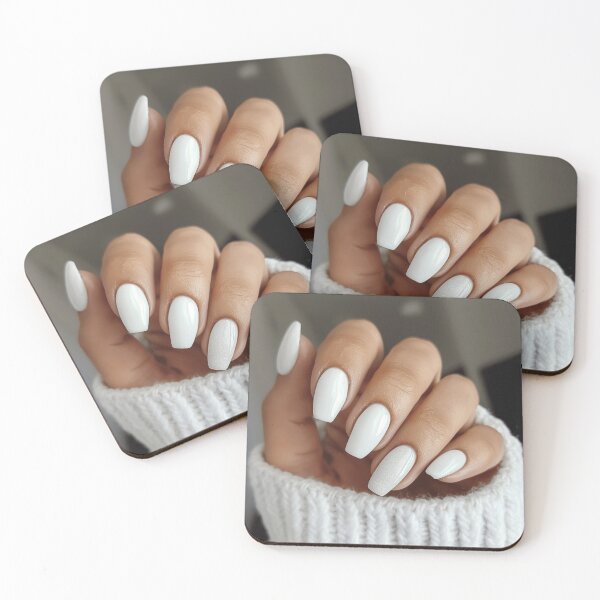 Item preview, hand with beautifully manicured nails, each nail painted designed and sold by Love-Light-Bite.