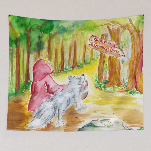 Item preview, Little Red Riding Hood designed and sold by S7IEBEN.