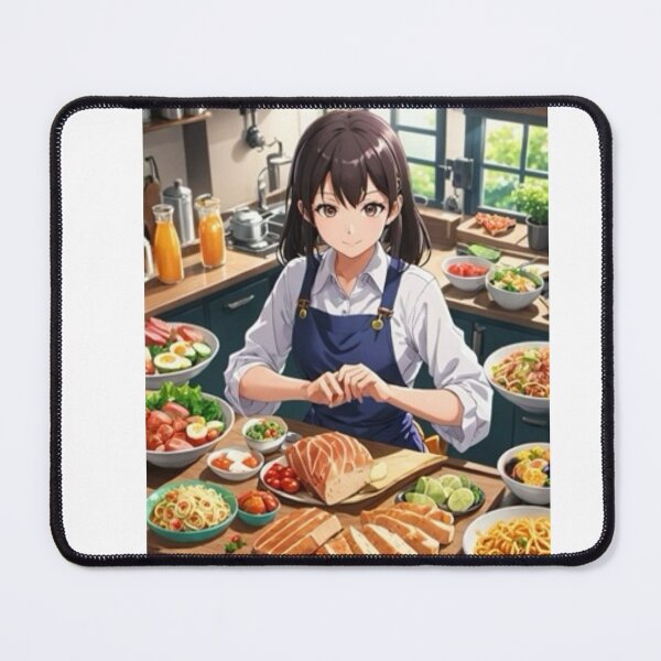 Item preview, Girl Cooking Food designed and sold by Twizzzles.