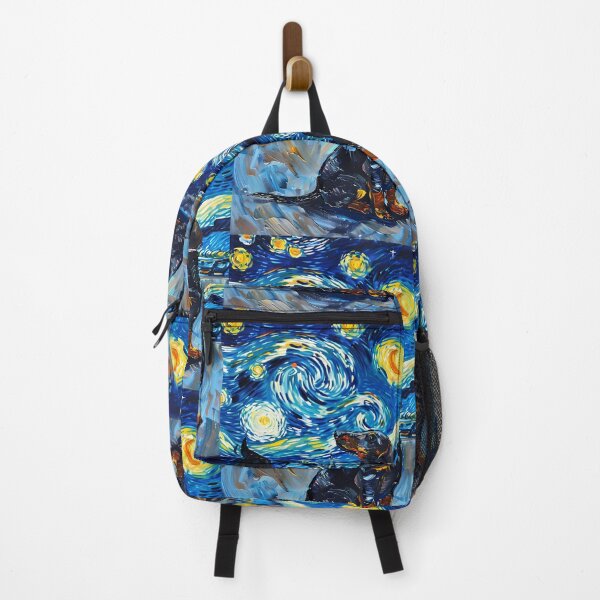 Item preview, Starry Night Dachshund Van Gogh Dog designed and sold by Vangoholic.