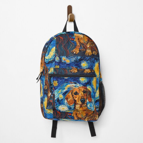 Item preview, Starry Night Dachshund Van Gogh Dog designed and sold by Vangoholic.
