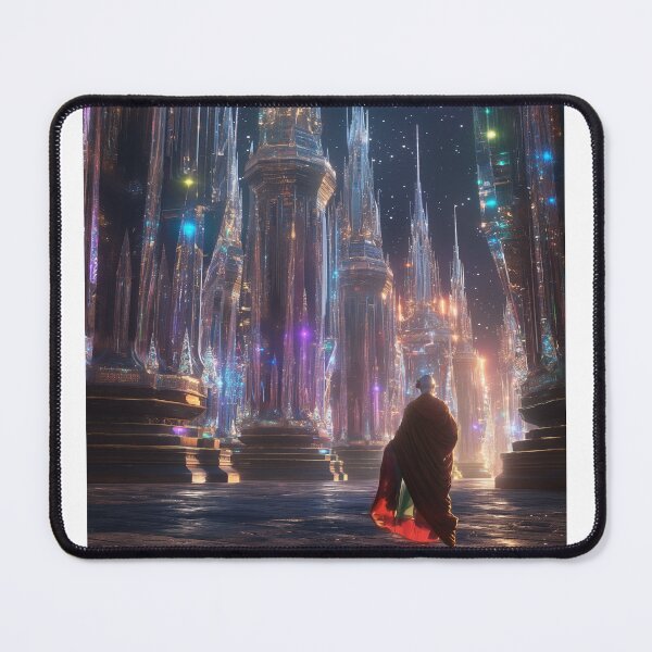 Item preview, a city of towering crystal spires that refract rainbow lights designed and sold by Love-Light-Bite.