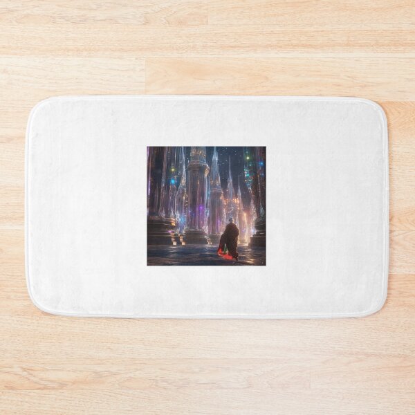 Item preview,  a city of towering crystal spires that refract rainbow lights  designed and sold by Love-Light-Bite.