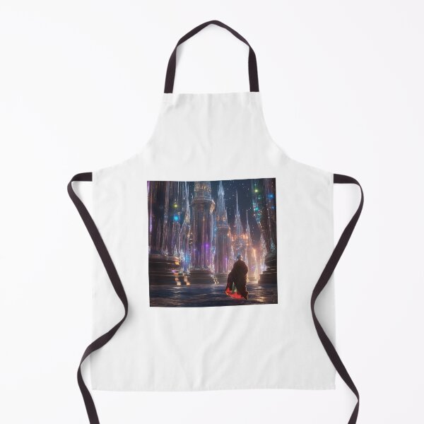 Item preview,  a city of towering crystal spires that refract rainbow lights  designed and sold by Love-Light-Bite.