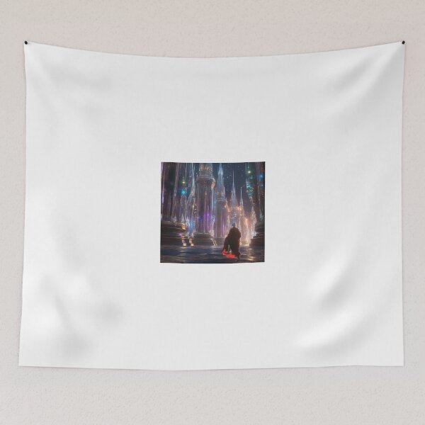 Item preview,  a city of towering crystal spires that refract rainbow lights  designed and sold by Love-Light-Bite.