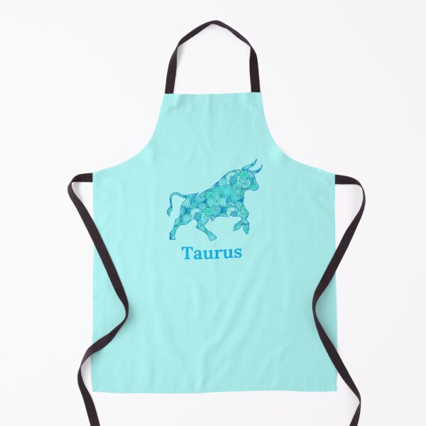 Item preview, Zodiac Sign for Taurus in Shades of Blue designed and sold by Marymarice.