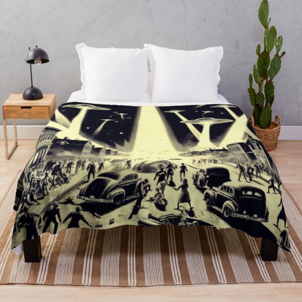 Item preview, Vintage Halloween Alien UFO Invasion Sci Fi Horror designed and sold by deadlyfilms79.