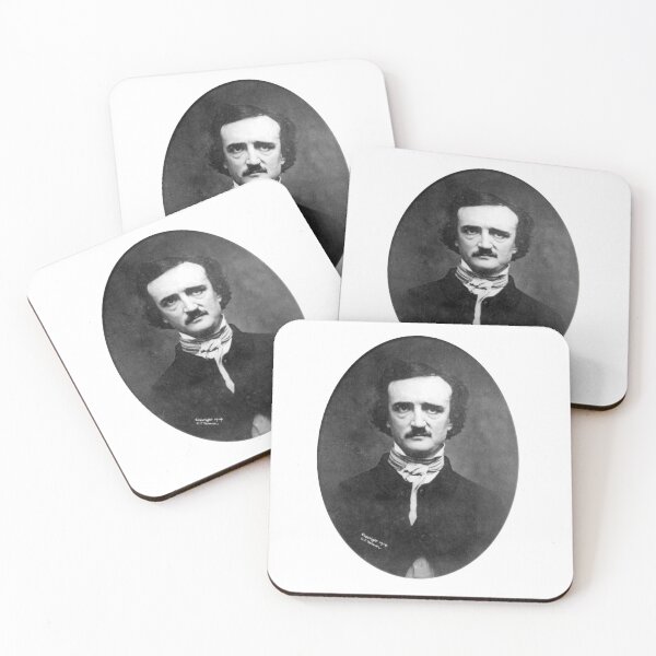 Item preview, Edgar Allan Poe Gothic Sticker designed and sold by FunKi-FunKi.