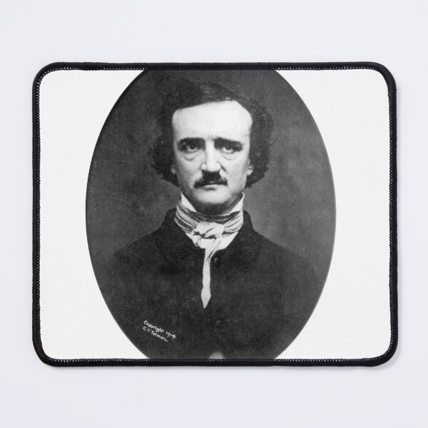 Item preview, Edgar Allan Poe Gothic Sticker designed and sold by FunKi-FunKi.