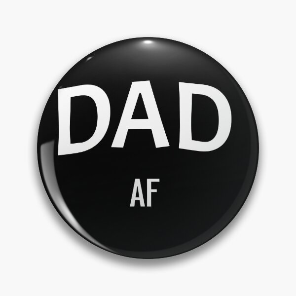 Item preview, Dad AF, funny and simple dad designed and sold by Merchattack.