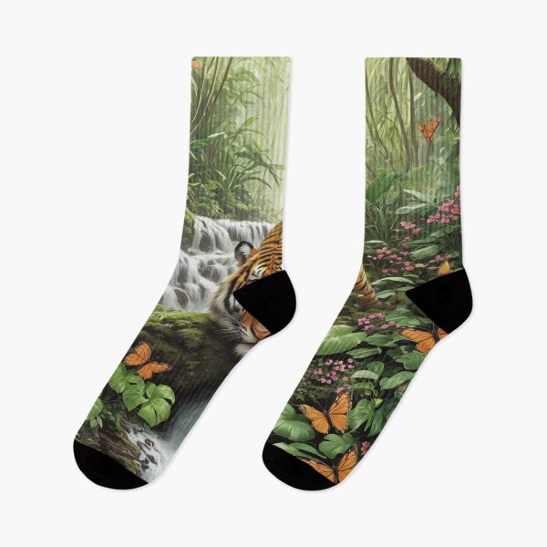 Item preview, Tiger's Stealth: Enchanted Jungle Hunt designed and sold by EnchantedVista.