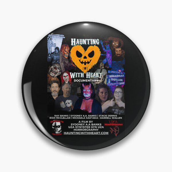 Item preview, Haunting With Heart Poster designed and sold by uzasynystersyn.