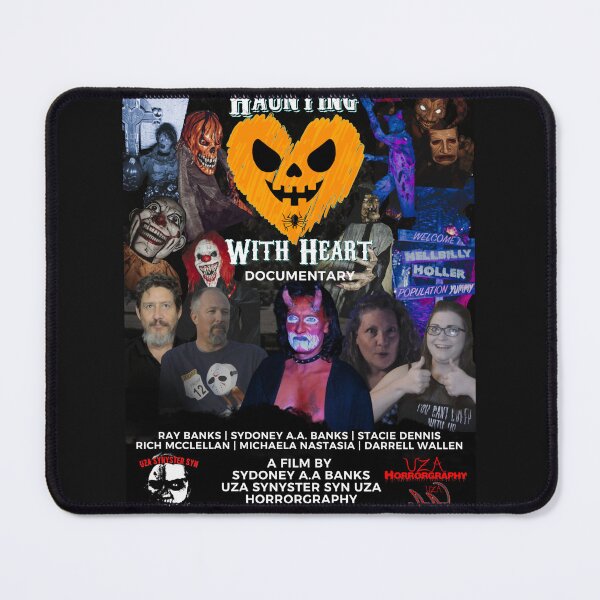 Item preview, Haunting With Heart Poster designed and sold by uzasynystersyn.