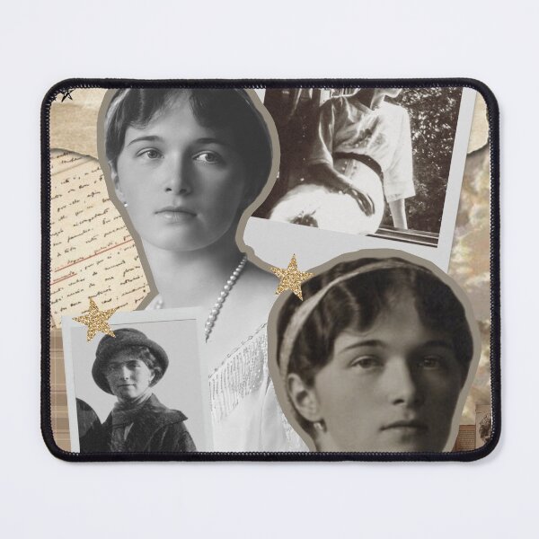 Item preview, Grand Duchess Olga Nikolaevna collage print designed and sold by cceridwenx.
