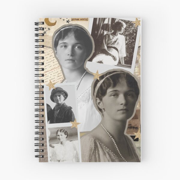 Item preview, Grand Duchess Olga Nikolaevna collage print designed and sold by cceridwenx.