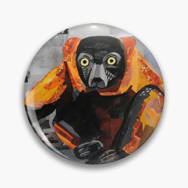Item preview, Red Ruffed Lemur designed and sold by megancoyle.