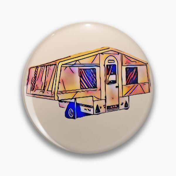 Item preview, NEO Orange Trailer Tent designed and sold by BeccaAelishe.