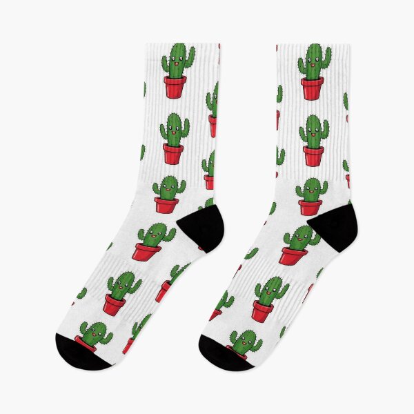 Item preview, Funny Cute Cactus With Plant Sticker designed and sold by MyDesigneStore.
