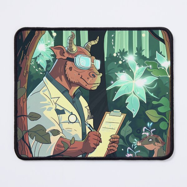 Item preview, Minotaur Mystical Botanist designed and sold by Galexicon 42.