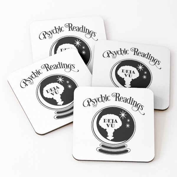 Item preview, PSYCHIC READINGS. DEJA VU. ON WHITE. designed and sold by 5hertz.