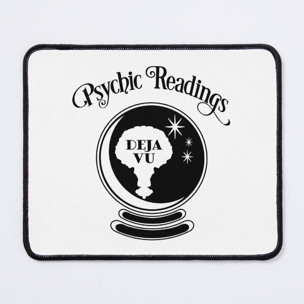 Item preview, PSYCHIC READINGS. DEJA VU. ON WHITE. designed and sold by 5hertz.